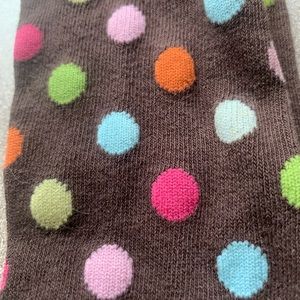 GYMBOREE LOTS OF DOTS Tights - Size 8-10